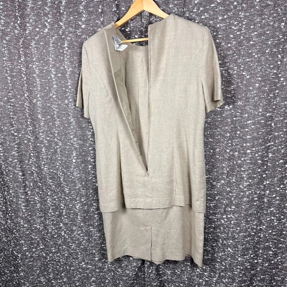 Halmode Petites Dress Embroidered with Flowers - One Piece Sewed Size 8 - Picture 5 of 5